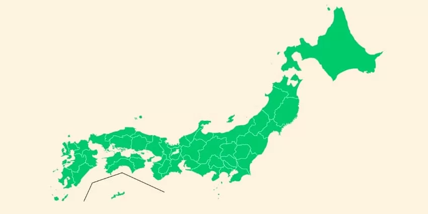 日本地図